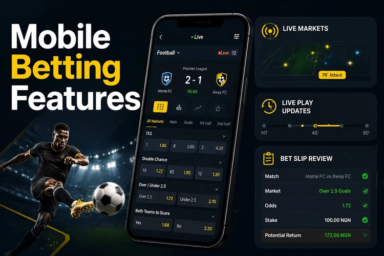 Mobile Betting Features