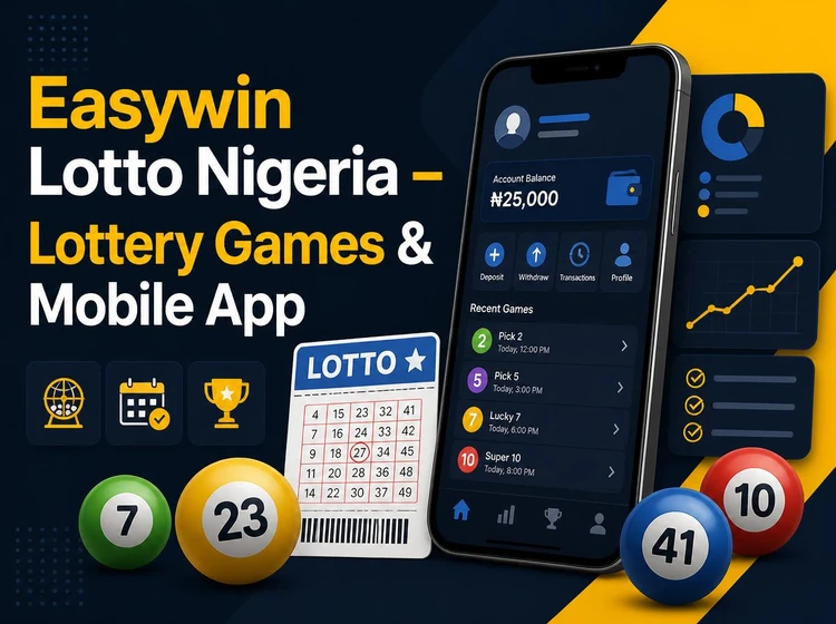 Easywin Lotto Nigeria - Lottery Games, Results & Mobile App